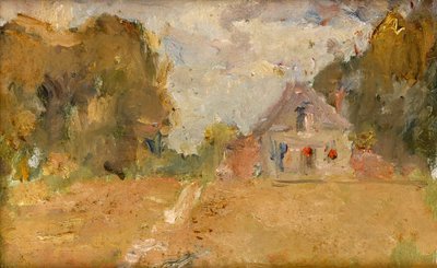 The Post Office, Saint-Hubert, Rozay-en-Brie, Seine-et-Marne, Île-de-France, c.1890s by Albert de Belleroche